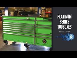 Stacey David's GearZ Cornwell Platinum Series Toolboxes - YouTube