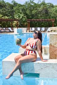 Bright Fun Summertime Swimwear Sassy Red Lipstick Swimwear Sassy Red Lipstick Bikini Ready Body