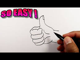 You are about to finish the steps on how to draw a thumbs up. How To Draw A Facebook Type Thumbs Up Sign Real Easy Youtube