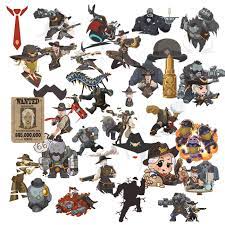Ashe Overwatch Spray Cliparts Overwatch Clipart Ashe Overwatch Clip Art Scrapbooking Projects