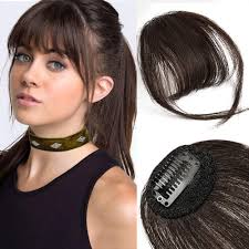 (short wispy haircut) with blunt bangs hairstyles in this video radona shows how she cuts a short, fun and wispy cut. Hmd Clip In Bangs 100 Human Hair Wispy Bangs Fringe For Women Clip On Air Bangs With Temples Hairpiece Natural Flat Mini Hair Bangs One Clip In Hair Extension For Daily Wear Buy Online