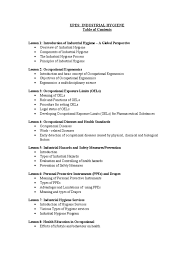 If people consider the numerous dangers to their health that smoking can cause, they may think twice about. Industrial Hygiene Toc Pdf