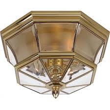 A flush mount light with three lights is perfect if you are looking for a lighting fixture that will brighten up a dark room. Flush Fitting Gold Ceiling Light For Indoor Outdoor Or Bathroom Use