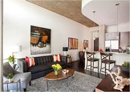 11 ft x 14 ft (154 square feet) seats 6 comfortably, with room for a dining table leaf to comfortable seat 8 guests. 100 Best Design Ideas Kitchen Living Room 20 Square Meters In The Photo