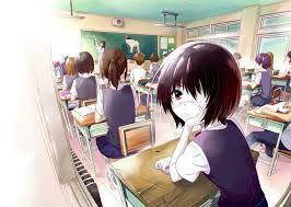 akazawa izumi misaki mei and sakakibara kouichi another drawn by yamashita bungo アニメ アナザー アナザー another