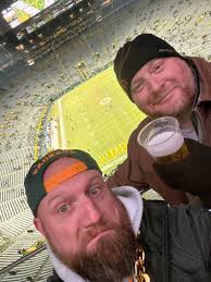 Enjoying the game from a nice warm seat tonight!