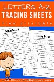 Alphabet Tracing Worksheets A Z Free Printable Bundle