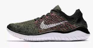 Nike Free Rn Flyknit 2018 Mens Running Shoes 11 Black Laser Orange Nike Runningshoes Running Shoes For Men Nike Free Nike Free Rn
