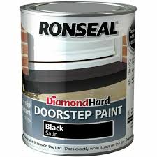 Excellent ecological, emulsion matt paint with incredible. Ronseal Diamond Hard Doorstep Paint Black 750ml For Sale Online Ebay