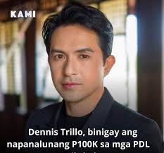 MMFF 2024 Best Actor winner Dennis Trillo for “Green Bones” donated his  cash prize of P100k to PDL. #MMFF2024 #DennisTrillo #opmbworldwide