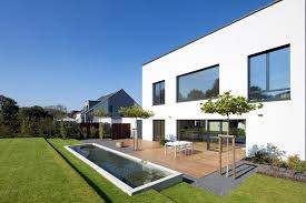 Terrasse Mit Wasserbecken Minimalistischer Garten Von Schamp Schmaloer Wasserbecken Garten Minimalistischer Garten Hintergarten