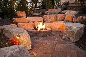 Feuer Feuerstelle Garten Feuerstelle Grillplatz Im Garten