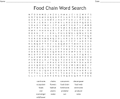 Ecosystem Word Search Wordmint