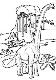 Your child will love coloring his favorite zoo animals. Diplodocus In The Jungle Coloring Pages Netart Jungle Coloring Pages Dinosaur Coloring Pages Coloring Pages