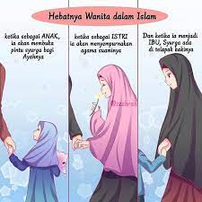 Anak perempuan yang dilindungi, lembut, dan berharga. Kartun Muslimah Lucu Photos Facebook