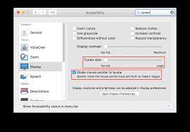 How do i change the cursor on my computer? Changing Size And Color Of Mouse Pointer Apple Community