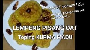 Ambil sedikit adunan dan tuang atas kuali. Cara Buat Lempeng Pisang Oat Malaylistvideo