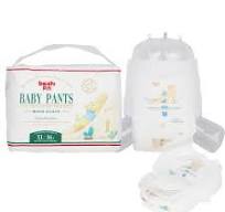 OEM ODM Premium A Grade Breathable Surface Disposable Easy Wear Pull up  Nappies Super Thin Babies Diapers Pants