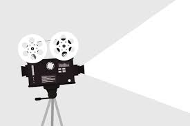Movie Time Concept Camera Drawing About Time Movie Camera Cartoon