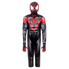 But when a fierce power struggle threatens to destroy his new home, the aspiring hero realizes that with great. Miles Morales Spider Man Costume For Kids Marvel Shopdisney