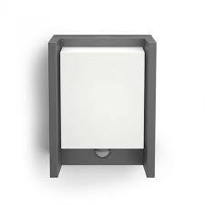 Philips Arbour Hohe 22 1 Cm Mit Bewegungssensor Aussenwandbeleuchtung Bewegungssensor Aussenlampe
