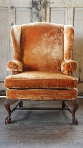 Rust Wingback Armchair Armchair Wingback Armchair Upholstered Chairs