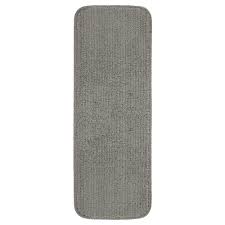 What types of ottomanson stair tread covers does the home depot carry? Ottomanson Softy Stair Treads Solid Skid Resistant Rubber Backing Non Slip Carpet Stair Tread Mats 9 X 26 Walmart Com Walmart Com