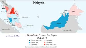 These are the population in each state from the 70's to 2020. Geocurrents Maps Of Malaysia Geocurrents