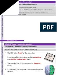 In it, hardware is the basic computer box and associated peripheral devices: 1 2 The Main Components Of Computer Systems Computer Data Storage Random Access Memory