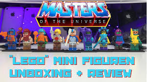Lego master alex jones, a.k.a. Masters Of The Universe Lego Style Minifiguren Unboxing 80er Jahre He Man Kult Spielzeug Youtube