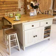 1140 Bespoke Handmade To Order Large Rustic Farmhouse Kitchen Island Breakfast Bar In Home Farmhouse Kitchen Island Portable Kitchen Island Rustic Kitchen