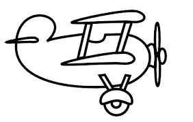 Cartoon Biplane Coffee Flavor Cartoon Airplane Clip Art
