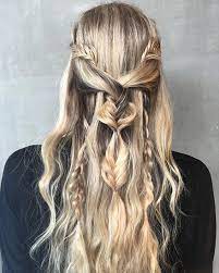 Pin For Later Copy These Khaleesi Braided Hair Ideas Before Game Of Thrones Hair Styles Khaleesi Hair Plaits Hairstyles
