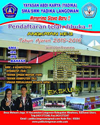Temukan potensi terbaikmu bersama kami. Sma Smk Yadika Langowan Posts Facebook