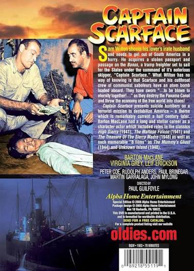 Amazon.com: Captain Scarface : Virginia Grey, Leif Erickson, Barton  Maclane: Movies & TV