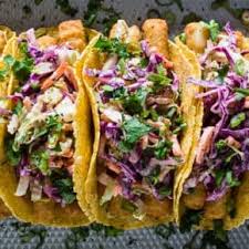 The greek yogurt keeps the sauce light, healthy and tangy. Easy Fish Tacos With Citrus Greek Yogurt Slaw Nutmeg Nanny