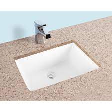 Rectangular matte black ceramic trough undermount sink. Fiore 2015 20 X15 Rectangle Undermount Bathroom Sink W Concealed Overflow Hole Modern Porcelain Ceramic Lavatory White On Sale Overstock 31422668