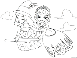 You can choose up to 3 colors. Sofia The First Coloring Pages Cartoons Good Witch Sofia The First Printable 2020 5834 Coloring4free Coloring4free Com