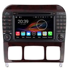 7 Android Autoradio Car Stereo Audio Head Unit Mercedes Benz S Class W220 S280 S420 S430 S320 S350 S400 S500 S600 W220 W215 Benz S Car Stereo Mercedes Benz