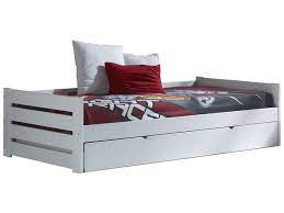 lit gigogne 90x190 cm gaudi coloris blanc pas cher c 39 est sur conforama fr large choix prix discount et des offres exclusi lit gigogne lit enfant lit