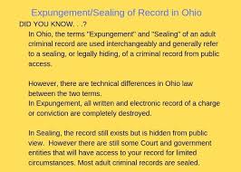 All of your felonies and misdemeanors convictions are in your record permanently. Can A Domestic Violence Record Be Expunged In Ohio Dearie Fischer Mathews Llc