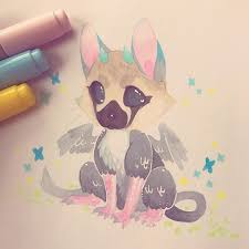 Painting With Copics Is Not Easy But I Had To Draw Trico Because They Are So Cute In The Game Drawing Art Color Trico Thelastguardi Art Cute Art Drawings