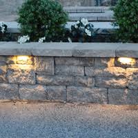 China Stainless Steel Low Voltage Garden Light 12v Led Stone Light Retaining Wall Light Led Hardscape Lighting Dl Hp02 China Led Stair Light Led Step Light