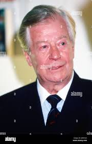 Schriftsteller James Clavell auf der Buchmesse in Frankfurt, Deutschland  1993 Stock Photo