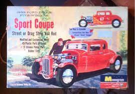 Monogram Model Car Kit From 1958 Plastic Model Kits Cars Model Cars Kits Plastic Model Kits