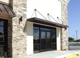 Awnings Dallas Fort Worth Commercial Metal Dream House Exterior Building Exterior Modern Exterior