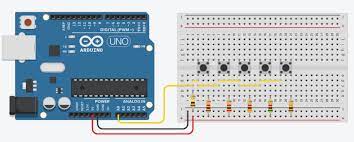 Scale the data using the map function. Multiple Push Buttons On One Arduino Input The Diy Life