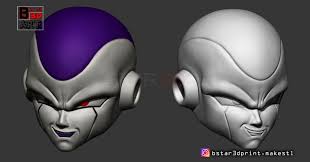 Free dragonball 3d models in obj, blend, stl, fbx, three.js formats for use in unity 3d, blender, sketchup, cinema 4d, unreal, 3ds max and maya. 3d Printed Super Frieza Fighting From Dragon Ball Z 3d Print Model By Bstar3dprint Pinshape