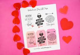 We've rounded up our favorite valentine's day gift and date ideas to make your loved ones feel special. Paper Party Supplies Printable Valentine S Day 2 U201d Circle Tags Happy Valentine U2019s Day Gift Tags Valentine Cookie Tags Valentine U2019s Day Tiny Heart Tags Stickers Labels Tags