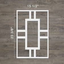 Ekena Millwork Large Hastings Fretwork 15 1 2 In X 23 3 8 In Smooth White Wall Panel Lowes Com In 2020 Decorative Wall Panels White Wall Paneling Molding And Millwork